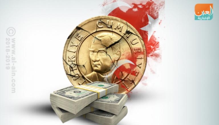 أزمة ليرة تركيا تهبط بقيمة الناتج المحلي الإجمالي 9% في 9 شهور