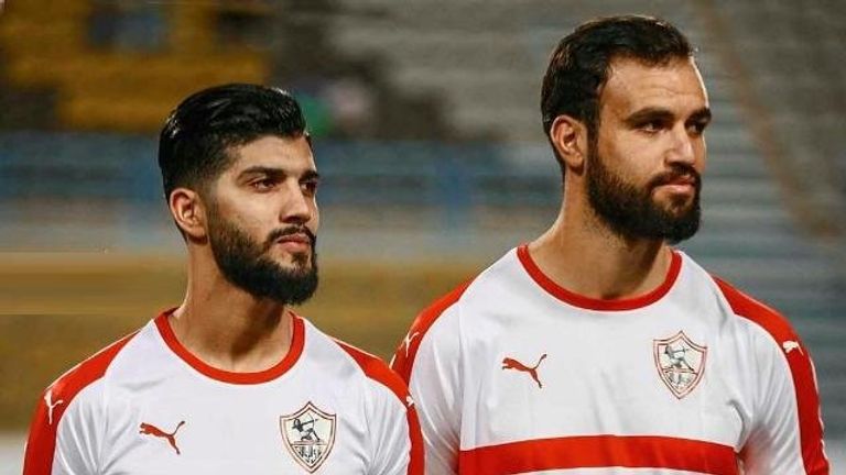 حمدي النقاز وفرجاني ساسي حمدي النقاز ظهير الزمالك