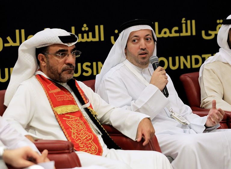 جانب من "ملتقى الأعمال بين الشارقة والدول الأوروبية" في الشارقة