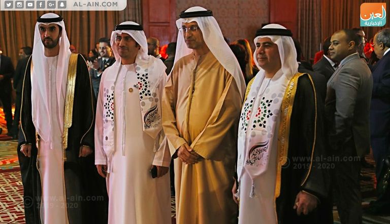 جانب من احتفال سفارة الإمارات بالقاهرة باليوم الوطني الـ48