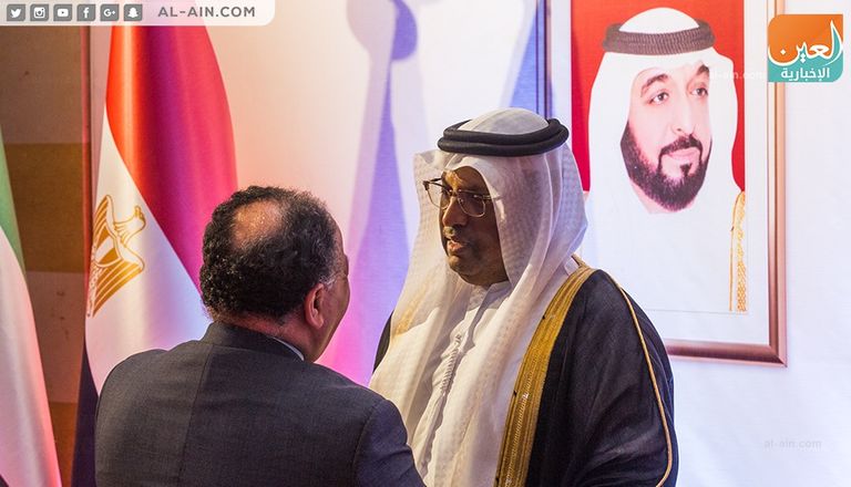 جانب من احتفال سفارة الإمارات بالقاهرة باليوم الوطني الـ48