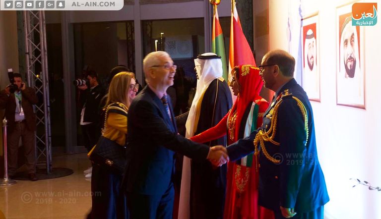 جانب من احتفال سفارة الإمارات بالقاهرة باليوم الوطني الـ48