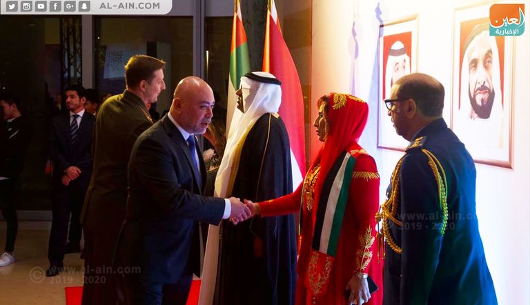 جانب من احتفال سفارة الإمارات بالقاهرة باليوم الوطني الـ48