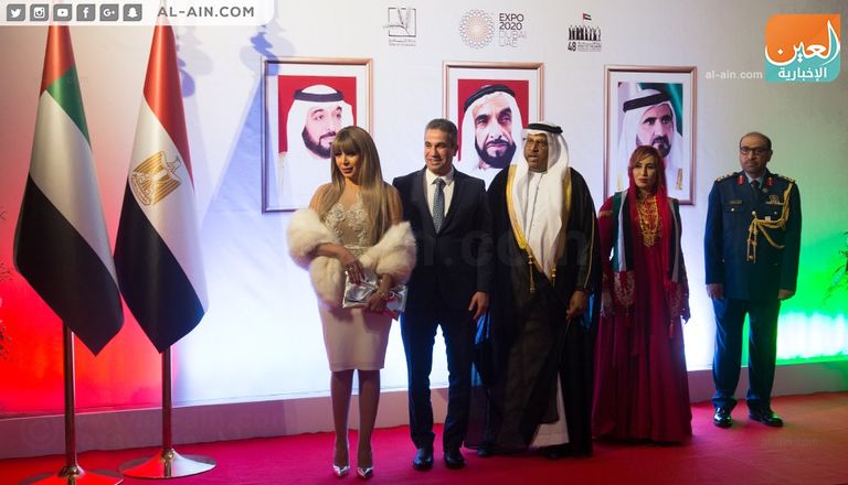 جانب من احتفال سفارة الإمارات بالقاهرة باليوم الوطني الـ48