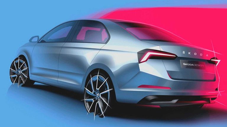 تصميم طراز سكودا Rapid