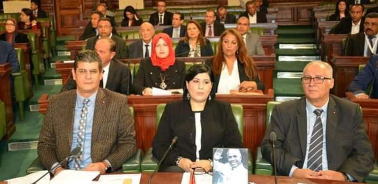 نواب الحزب الدستوري الحر داخل البرلمان التونسي جلسة للبرلمان التونسي - أرشيفية