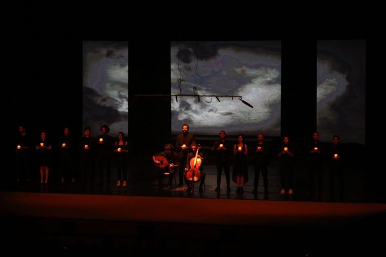 وزيرة الثقافة المصرية في حفل افتتاح مهرجان الإسكندرية المسرحي العربي