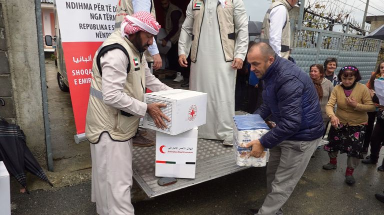 ألبانيا تعرضت مؤخرا لزلزال بقوة 6.4 درجة على مقياس ريختر