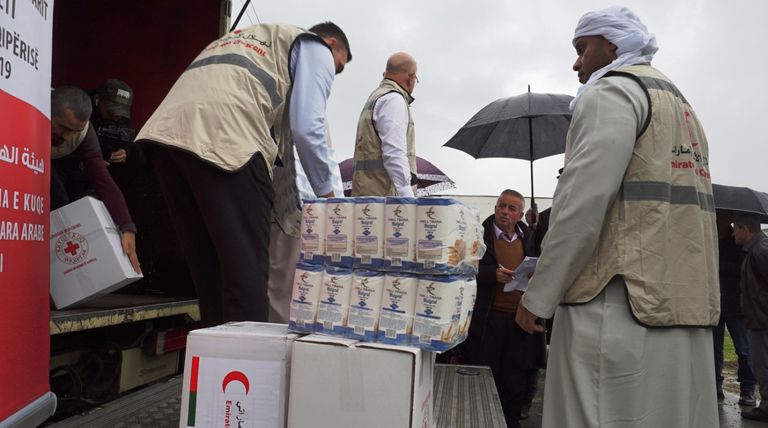 ألبانيا تعرضت مؤخرا لزلزال بقوة 6.4 درجة على مقياس ريختر