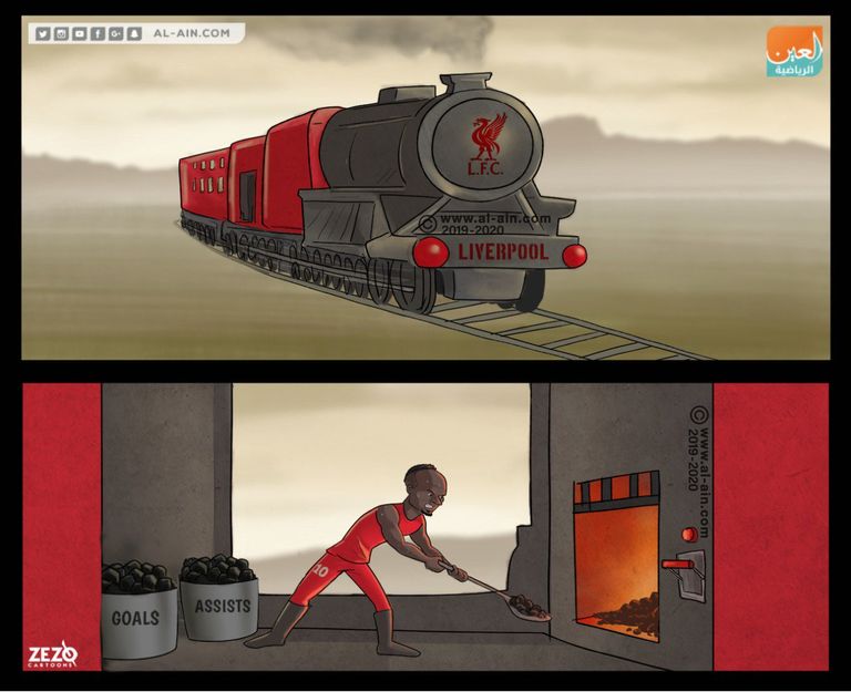 ساديو ماني لاعب ليفربول