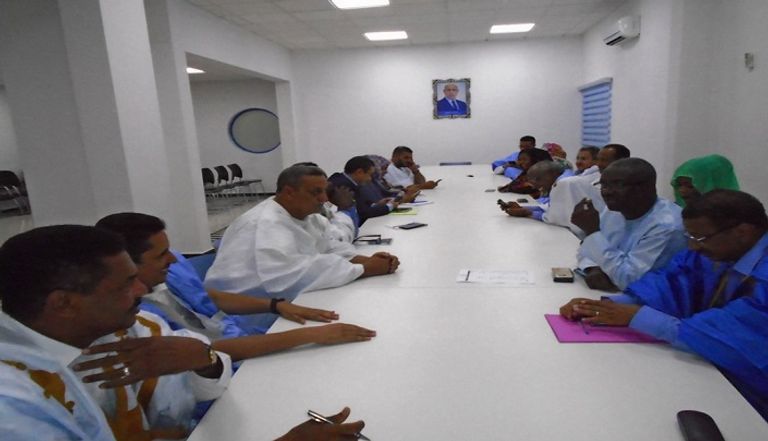 اجتماع لجنة تسيير حزب الاتحاد من أجل الجمهورية الحاكم في موريتانيا