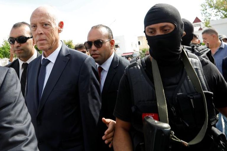 الرئيس التونسي قيس سعيد