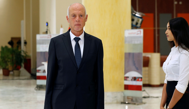 الرئيس التونسي قيس سعيد