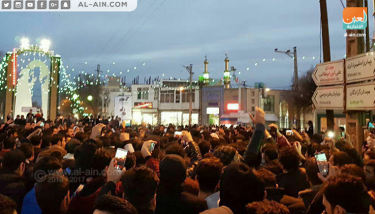 تظاهرات ضد النظام في إيران- أرشيف