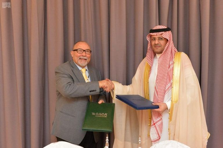 "الطيران المدني السعودي" يوقع اتفاقيات دولية