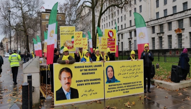 المتظاهرون دعوا لمحاسبة مسؤولي النظام الإيراني