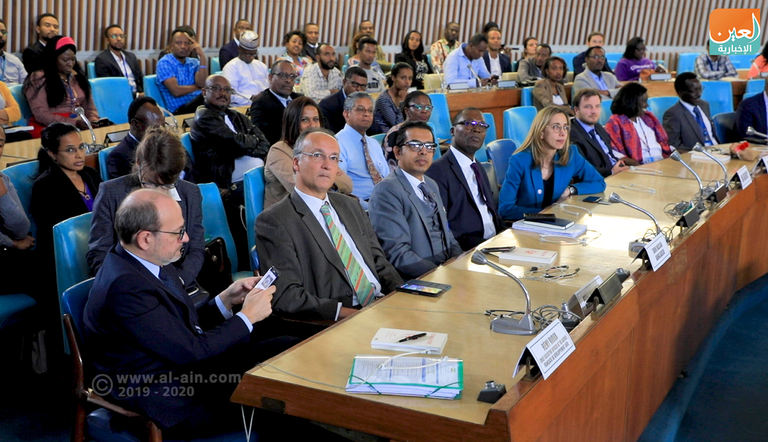 الأمينة العامة للجنة الاقتصادية ووزير خارجية إثيوبيا