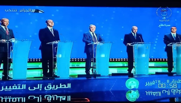 أول مناظرة رئاسية في الجزائر