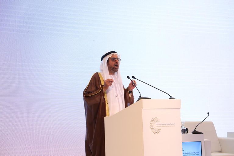 الدكتور علي راشد النعيمي رئيس المجلس العالمي للمجتمعات المسلمة