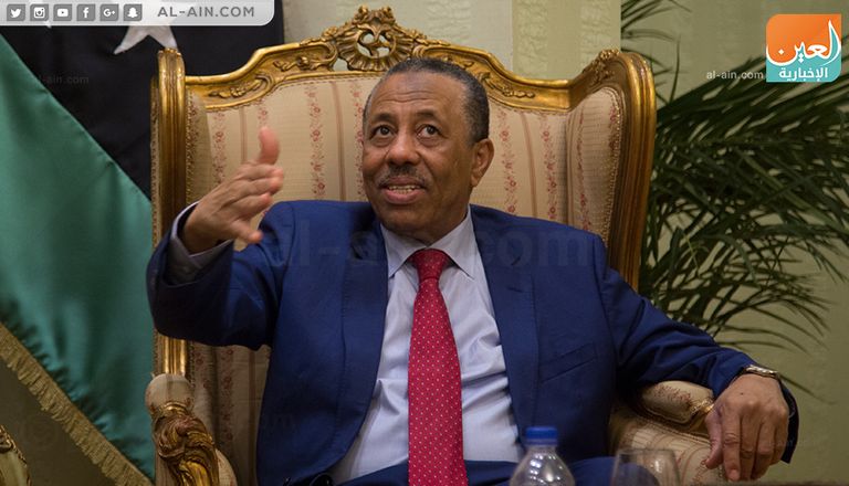 عبدالله الثني رئيس الحكومة الليبية المؤقتة