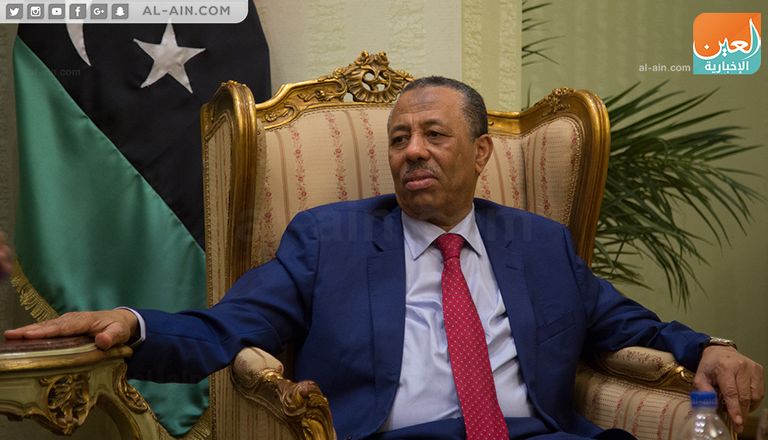 عبدالله الثني رئيس الحكومة الليبية المؤقتة