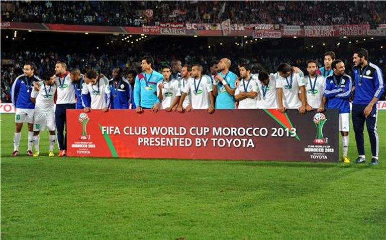 الرجاء المغربي صاحب فضية 2013