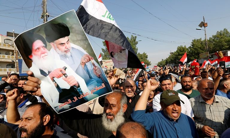 مسيرة عراقية احتجاجا على قتل المتظاهرين