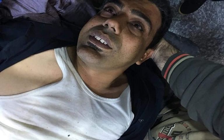 صورة متداولة لسيارة الدكتور مهند الكعبي