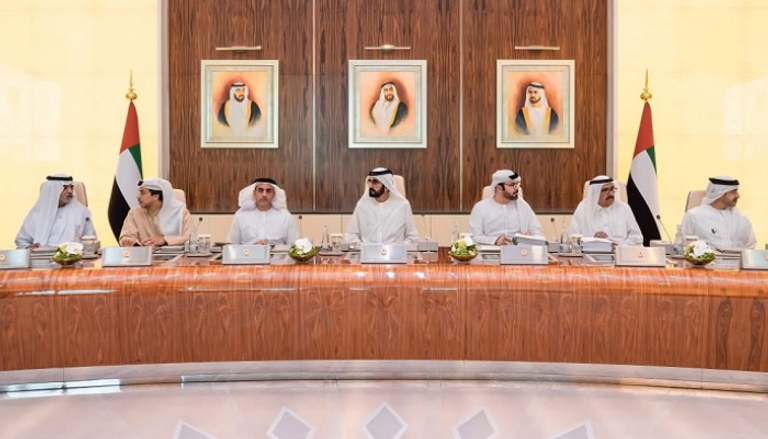 اجتماع مجلس الوزراء الإماراتي برئاسة الشيخ محمد بن راشد آل مكتوم