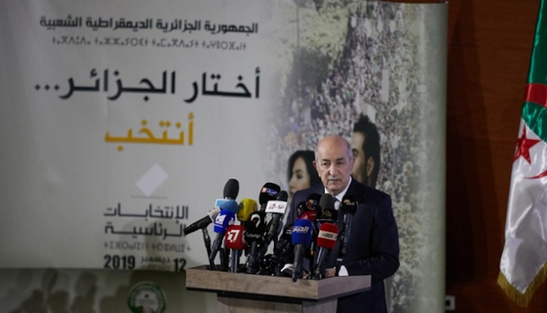 المرشح لانتخابات الرئاسة الجزائرية عبدالمجيد تبون