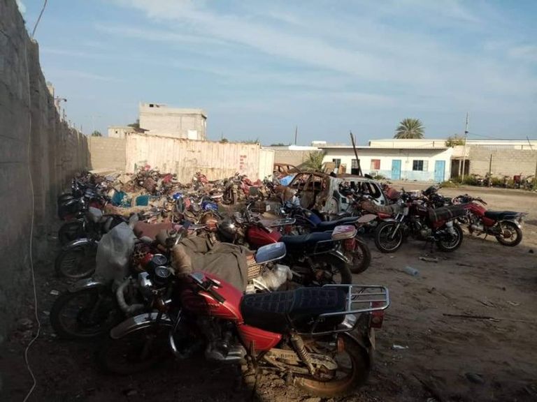 الدراجات النارية أدوات الإرهاب في عدن 