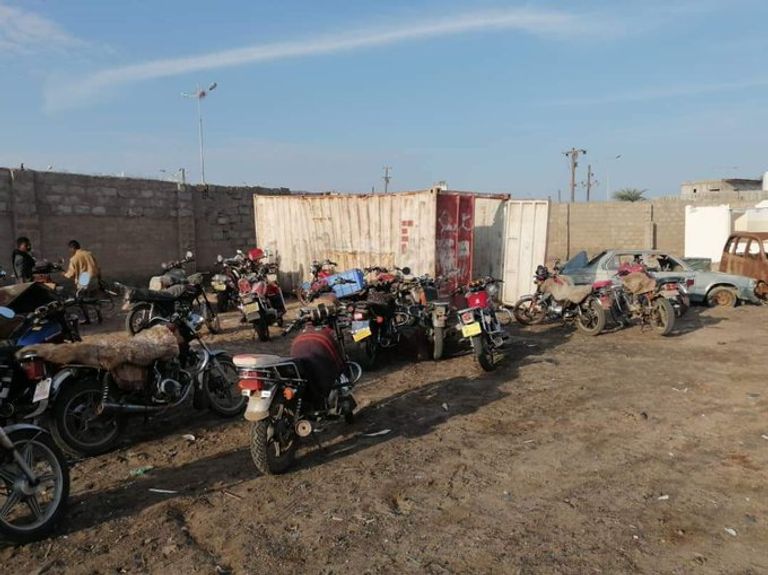 الدراجات النارية أدوات الإرهاب في عدن 