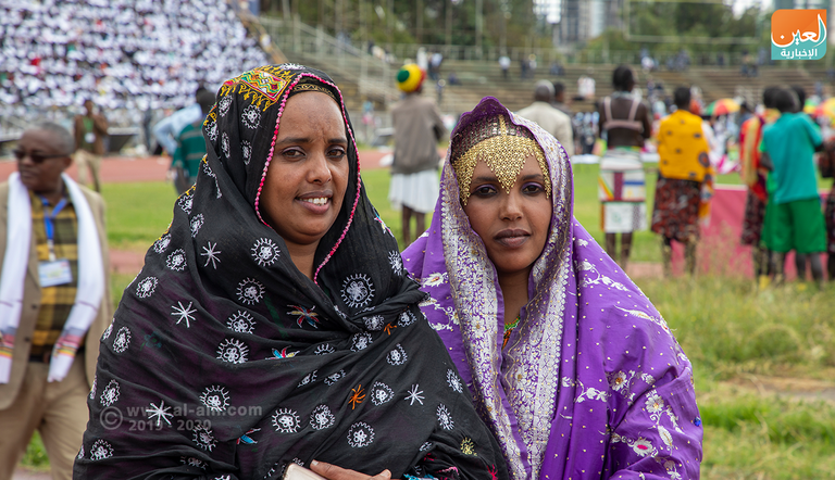 مشهد لاحتفال يوم الشعوب والقوميات الإثيوبي