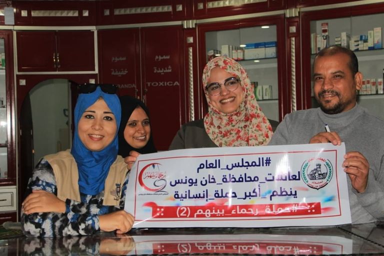 "الحملات التطوعية" تخفف معاناة الفلسطينيين في غزة