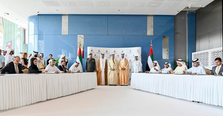 منصور بن زايد يفتتح "سيال الشرق الأوسط 2019"