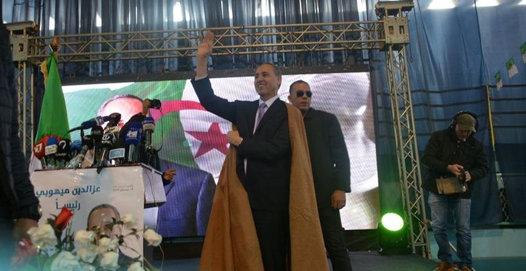 عز الدين ميهوبي المرشح لانتخابات الرئاسة الجزائرية عز الدين ميهوبي المرشح لانتخابات الرئاسة الجزائرية