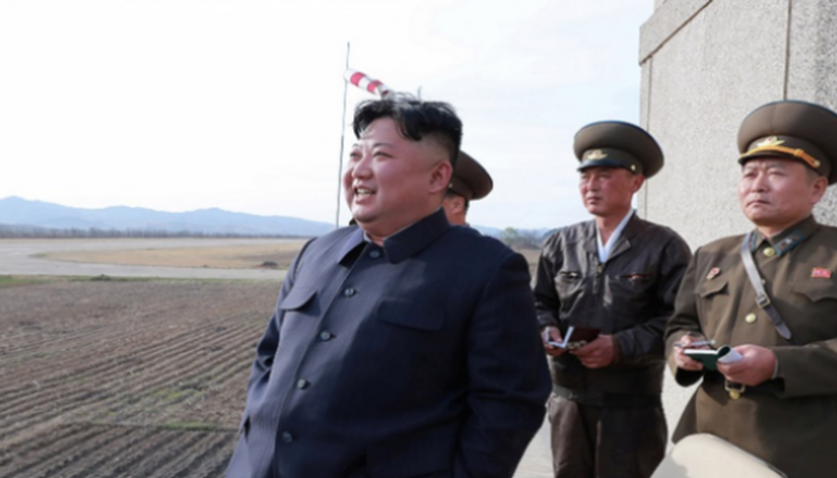 الزعيم الكوري الشمالي كيم جونج أون وقادة الجيش - أرشيفية