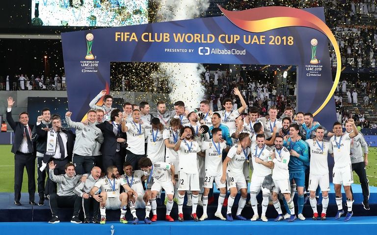 نادي ريال مدريد توج بمونديال الأندية في أبوظبي طواف الإمارات - صورة أرشيفية