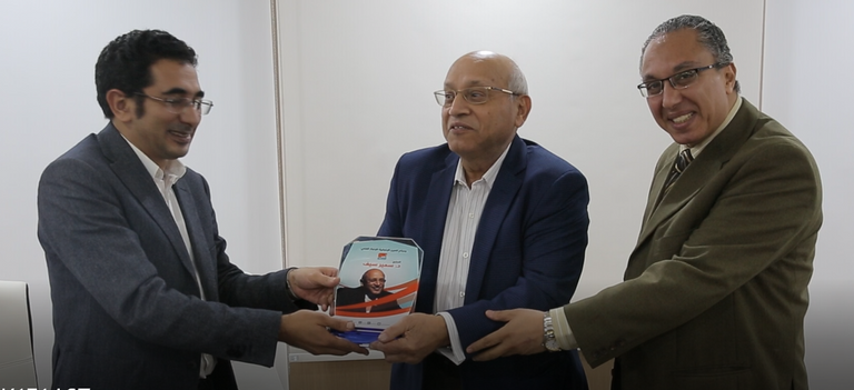 سمير سيف في ضيافة "العين الإخبارية" العام الماضي