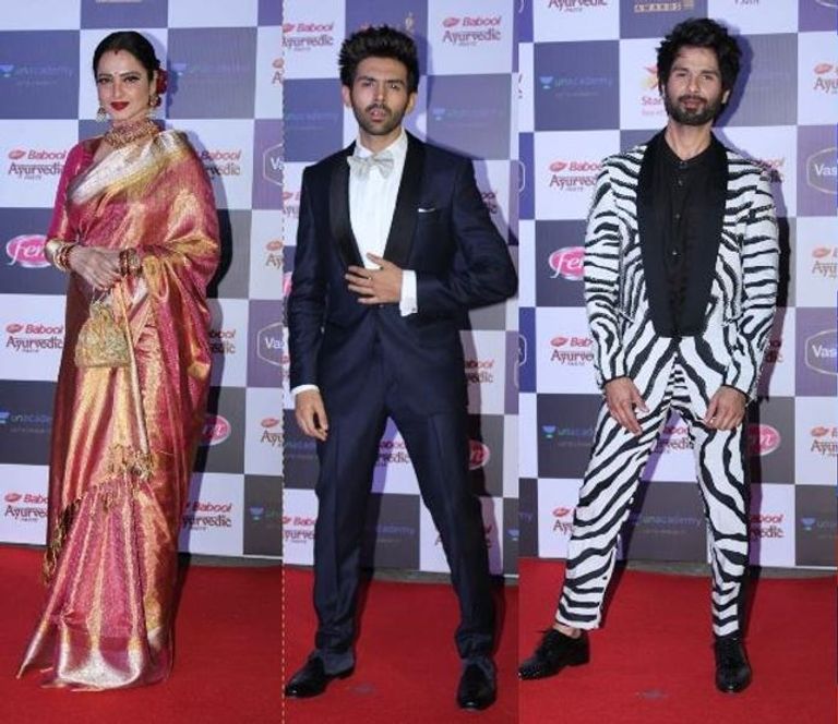 عدد من نجوم بوليوود في حفل ستار سكرين