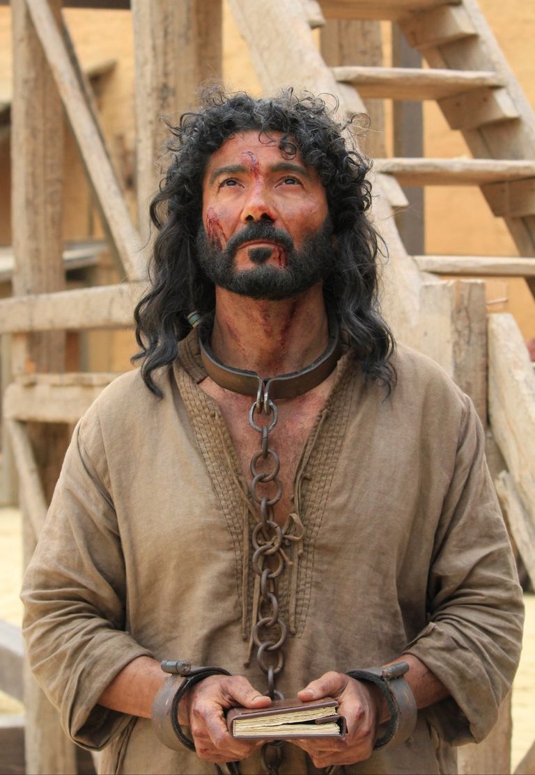 خالد النبوي في مشهد من المسلسل