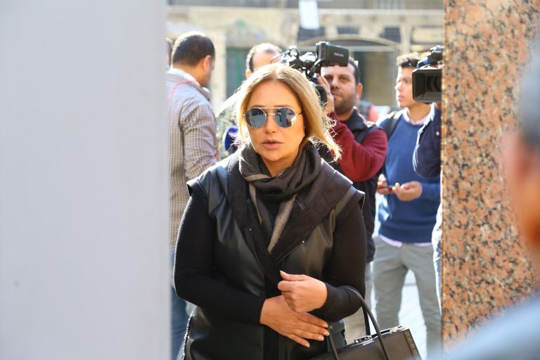 مراسم تشييع جثمان المخرج الراحل سمير سيف بكنيسة العذراء