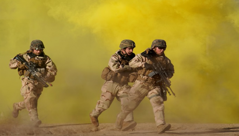 قوات المارينز الأمريكية خلال تدريبات عسكرية- رويترز 