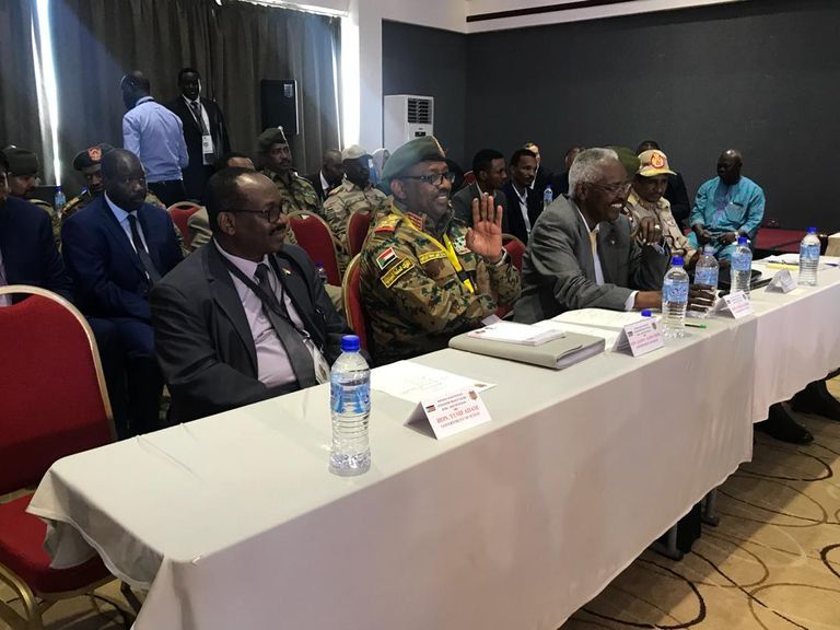 جانب من جلسات التفاوض