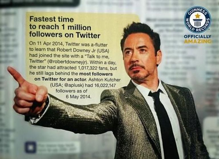 تامر حسني وروبرت داوني جونيور