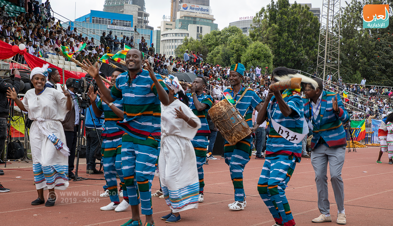 رئيسة إثيوبيا سهلي ورق زودي خلال الاحتفال