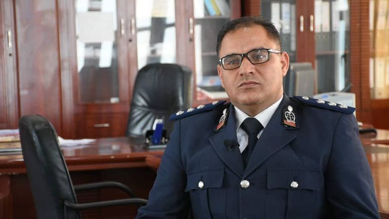 النقيب صفي الدين خطاب المتحدث باسم الغرفة الأمنية – طبرق الليبية البحرية الليبية - أرشيفية