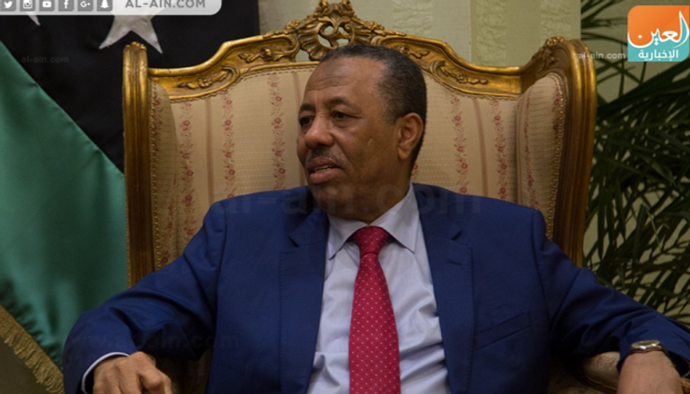 عبدالله الثني رئيس وزراء الحكومة الليبية المؤقتة 