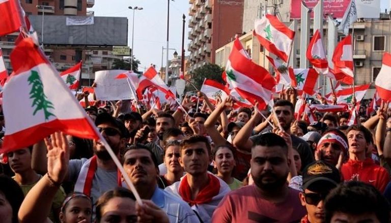 الاحتجاجات اللبنانية بفعل الأزمات الاقتصادية - أرشيف