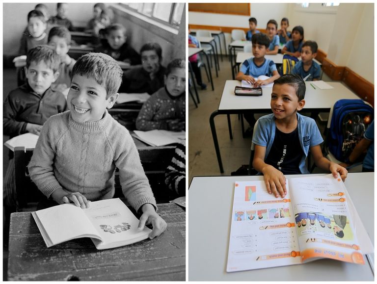 لمحات من مخيمات اللاجئين الفلسطينيين بين الماضي والحاضر